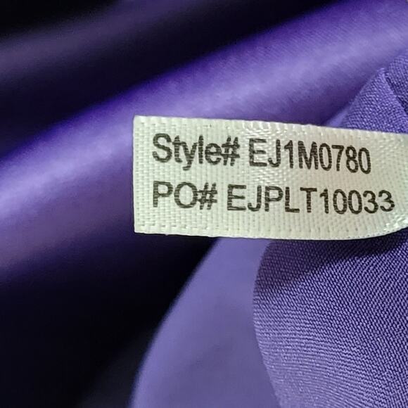 ELIZA J One-Shoulder Jeweled Sheath Dress - Picture 9 of 9